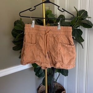 Athleta Linen Shorts Women’s Cabo Size 2